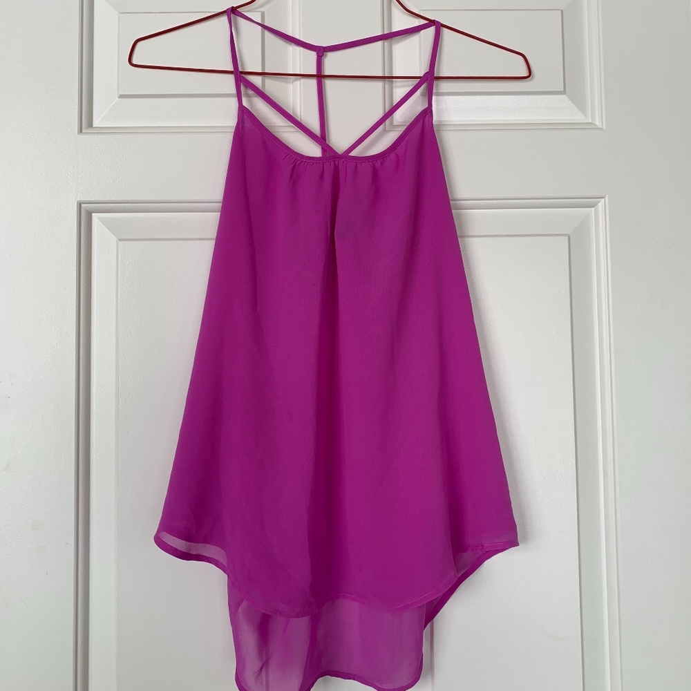 Express Strappy Shirt Size Small